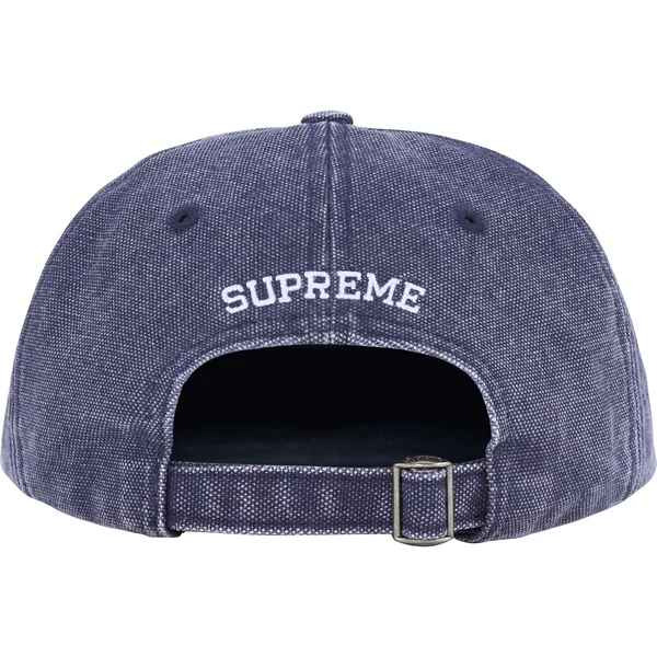 Supreme Pigment S Logo 6-Panel - Navy (front)