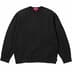 Supreme Pilled Sweater - Black (front)