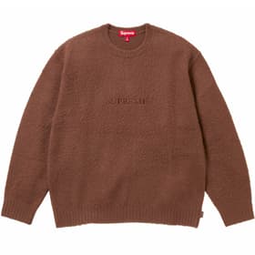 Supreme Pilled Sweater Brown
