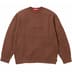 Supreme Pilled Sweater - Brown (front)