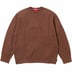 Supreme Pilled Sweater - Brown (front)