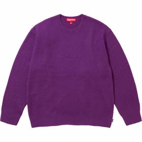 Supreme Pilled Sweater Purple