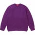Supreme Pilled Sweater - Purple (front)