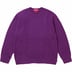 Supreme Pilled Sweater - Purple (front)