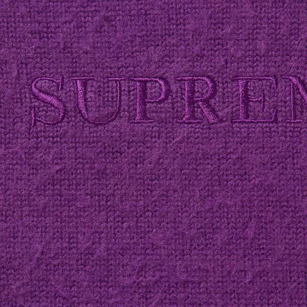 Supreme Pilled Sweater - Purple (front)