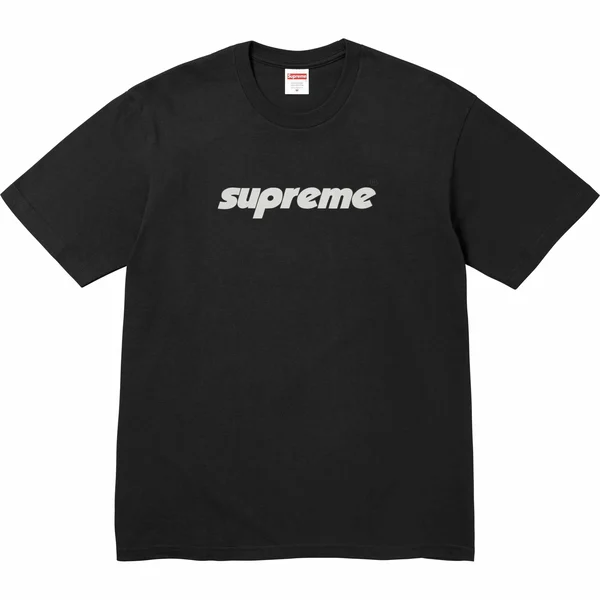 Supreme Pinline Tee - Black (front)