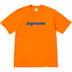 Supreme Pinline Tee - Orange (front)