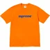 Supreme Pinline Tee - Orange (front)