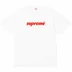Supreme Pinline Tee - White (front)