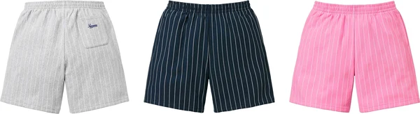 Supreme Pinstripe Sweatshort - Product Image