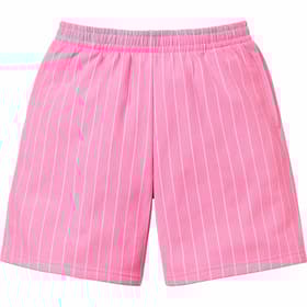 Supreme Pinstripe Sweatshort Pink