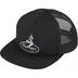 Supreme Pinup Mesh Back 5-Panel - Black (front)