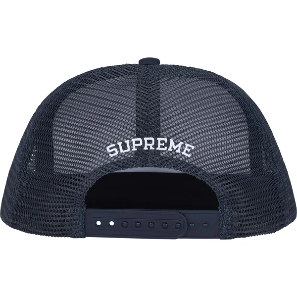 Supreme Pinup Mesh Back 5-Panel - Navy (front)