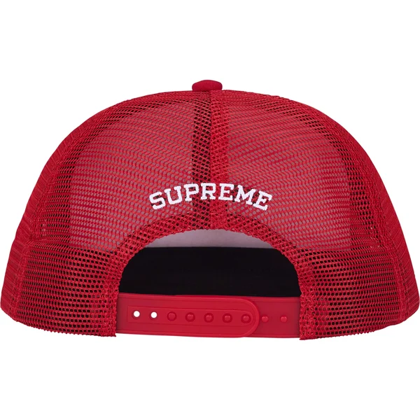 Supreme Pinup Mesh Back 5-Panel - Red (front)
