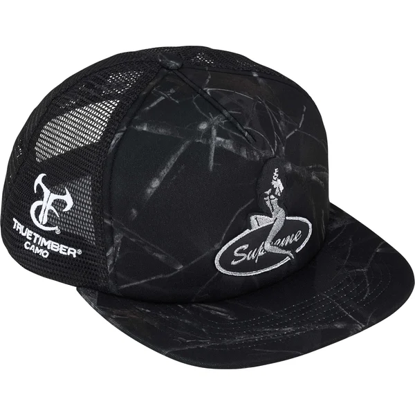 Supreme Pinup Mesh Back 5-Panel - TrueTimber® Conceal Black Camo (front)