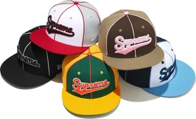 Supreme Piping Script Logo New Era