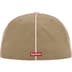 Supreme Piping Script Logo New Era - Tan (front)