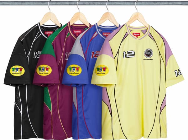 Supreme Piping Soccer Jersey - Product Image