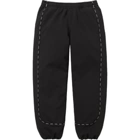 Supreme Piping Sweatpant Black