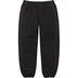 Supreme Piping Sweatpant - Black (front)