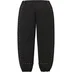 Supreme Piping Sweatpant - Black (front)
