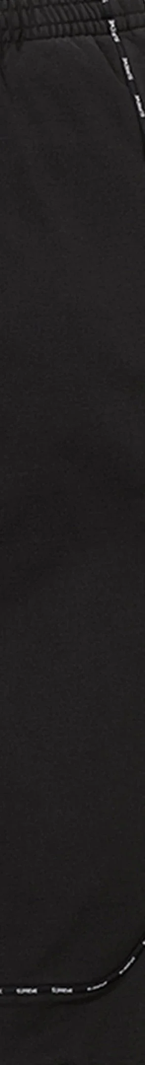 Supreme Piping Sweatpant - Black (front)