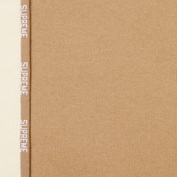 Supreme Piping Sweatpant - Dark Tan (front)
