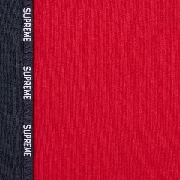Supreme Piping Sweatpant - Red (front)