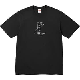 Supreme Piss Tee Black