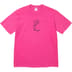 Supreme Piss Tee - Fuchsia (front)