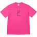 Supreme Piss Tee - Fuchsia (front)