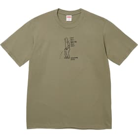 Supreme Piss Tee Olive