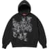 Supreme Pitbulls Embroidered Hooded Sweatshirt - Black (front)