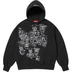 Supreme Pitbulls Embroidered Hooded Sweatshirt - Black (front)
