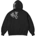 Supreme Pitbulls Embroidered Hooded Sweatshirt - Black (front)