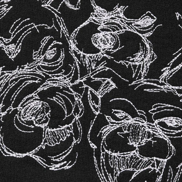 Supreme Pitbulls Embroidered Hooded Sweatshirt - Black (front)