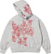 Supreme Pitbulls Embroidered Hooded Sweatshirt - Heather Grey (front)
