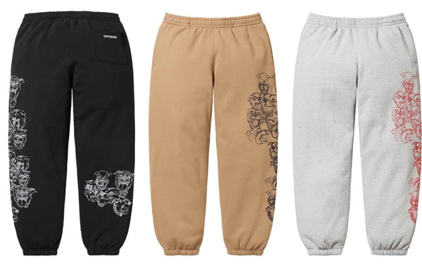 Supreme Pitbulls Embroidered Sweatpant - Product Image