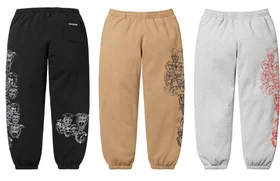 Supreme Pitbulls Embroidered Sweatpant