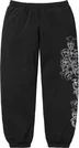 Supreme Pitbulls Embroidered Sweatpant - Black (front)
