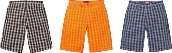 Supreme Plaid Baggy Short - Product Image