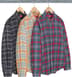 Supreme Plaid Flannel Shirt - Product Image