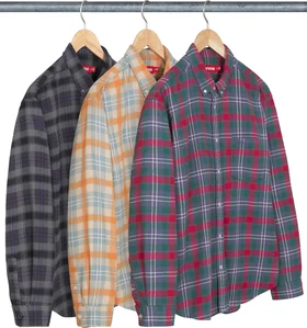 Supreme Plaid Flannel Shirt