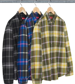 Supreme Plaid Flannel Shirt