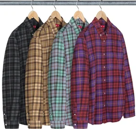 Supreme Plaid Flannel Shirt