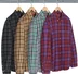 Supreme Plaid Flannel Shirt - Product Image
