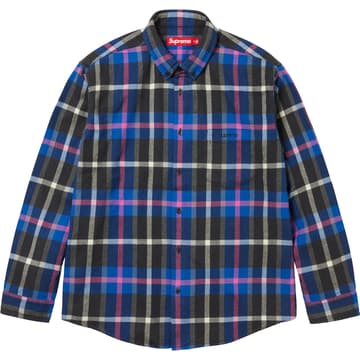 Supreme Plaid Flannel Shirt