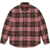 Supreme Plaid Flannel Shirt - Brown (front)