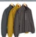 Supreme Plaid Track Jacket - Product Image