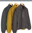Supreme Plaid Track Jacket